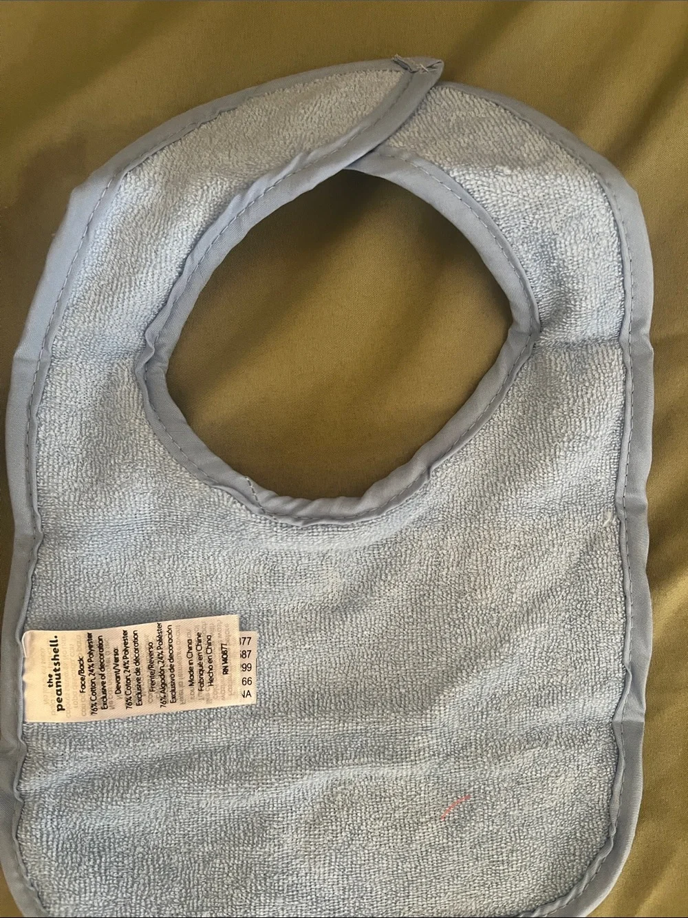 NWOT-Holiday Celebration Baby Bib Duo - Blue & White